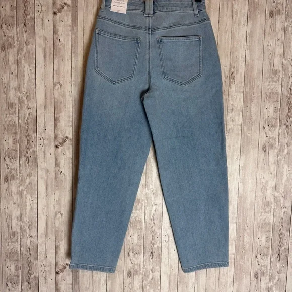 Talbots High-Waist Relaxed Barrel Jeans 2P - Picture 4 of 7
